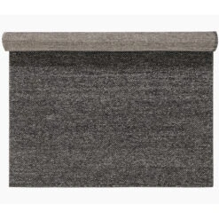 Flock Villamatto Tummanharmaa