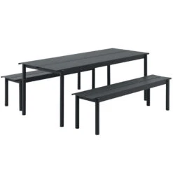 Muuto Linear Steel Table Teräspöytä 200 Cm -Muuto kauppa 36904 01 02 05427f4ccc