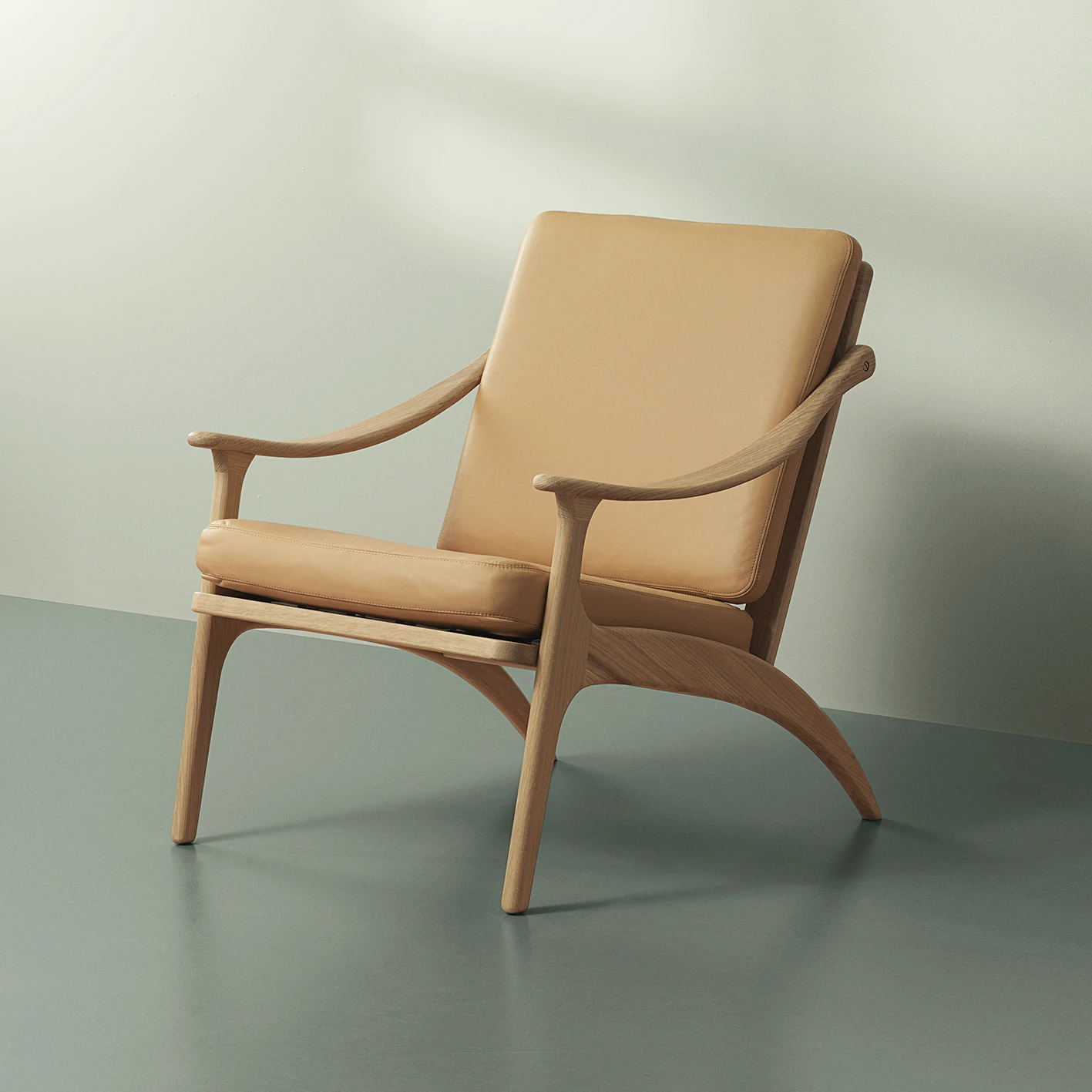 Warm Nordic Lean Back Soavé -nojatuoli Valkoöljyttyä Tammea 4 Warm Nordic Lean Back Soavé -nojatuoli Valkoöljyttyä Tammea - Image 2