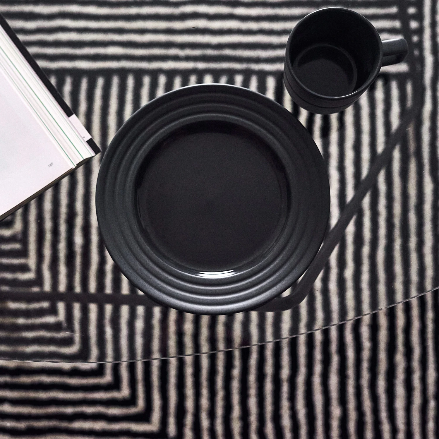 Circles-villamatto, Luonnonvalkoinen 4 Circles-villamatto, Luonnonvalkoinen - Image 2