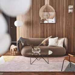 Rectangles-villamatto, Vaaleanpunainen -Muuto kauppa 46375 02 07 021ab1547c