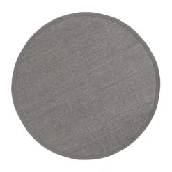 Dixie Sisal Matto Pyöreä Harmaa