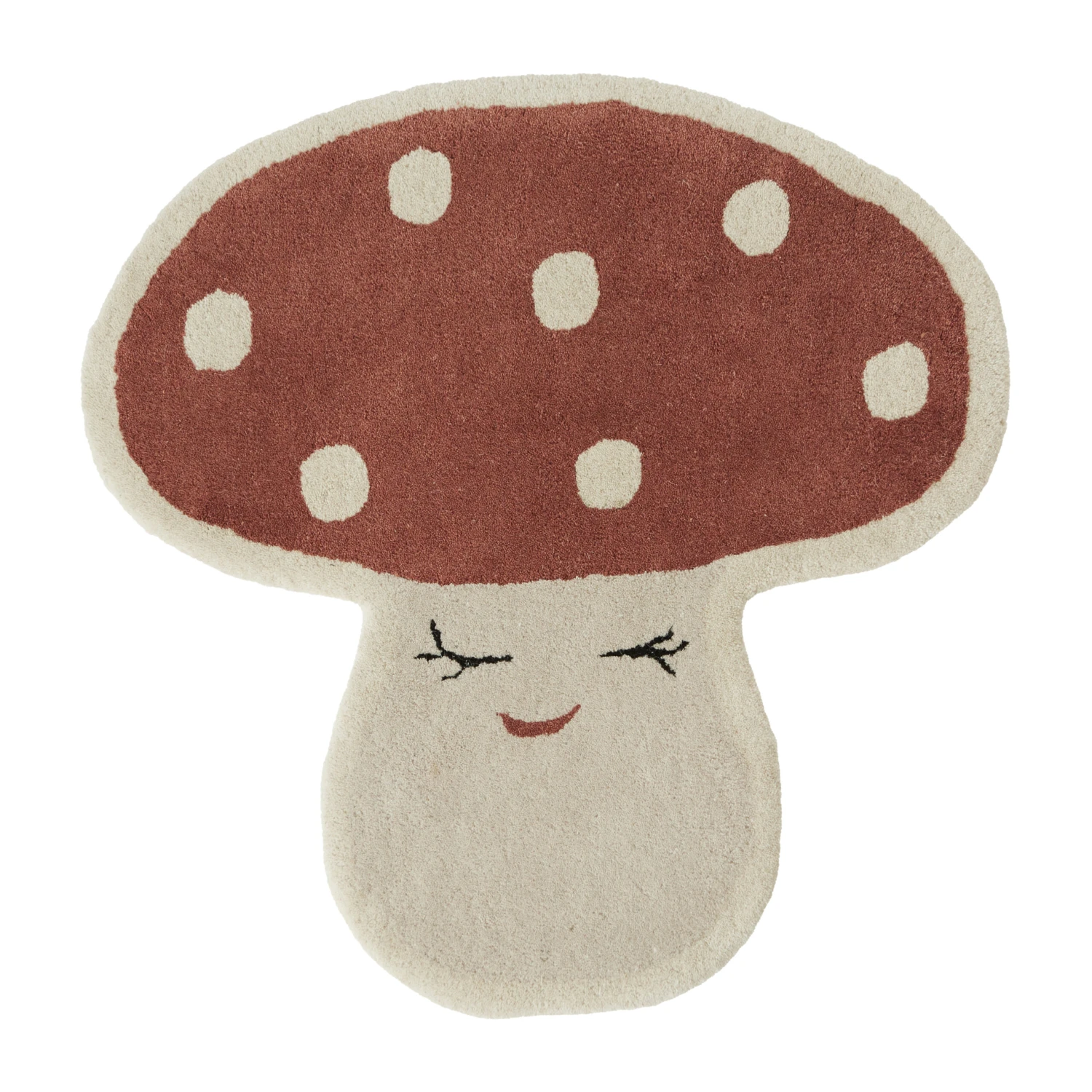 OYOY Malle Mushroom Matto 75x77 Cm 3 OYOY Malle Mushroom Matto 75x77 Cm