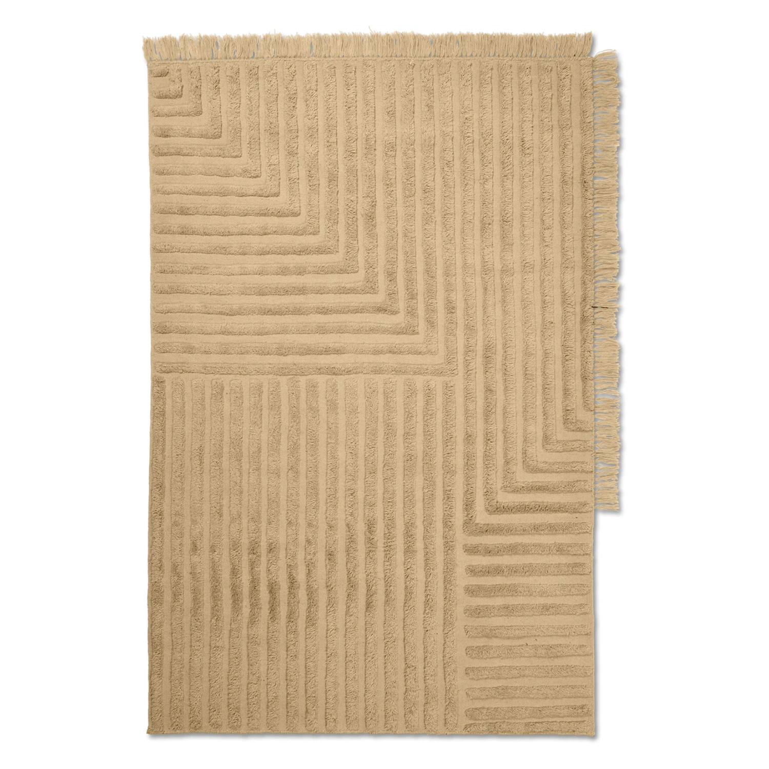 Ferm LIVING Crease Villamatto 140x200 Cm 3 Ferm LIVING Crease Villamatto 140x200 Cm