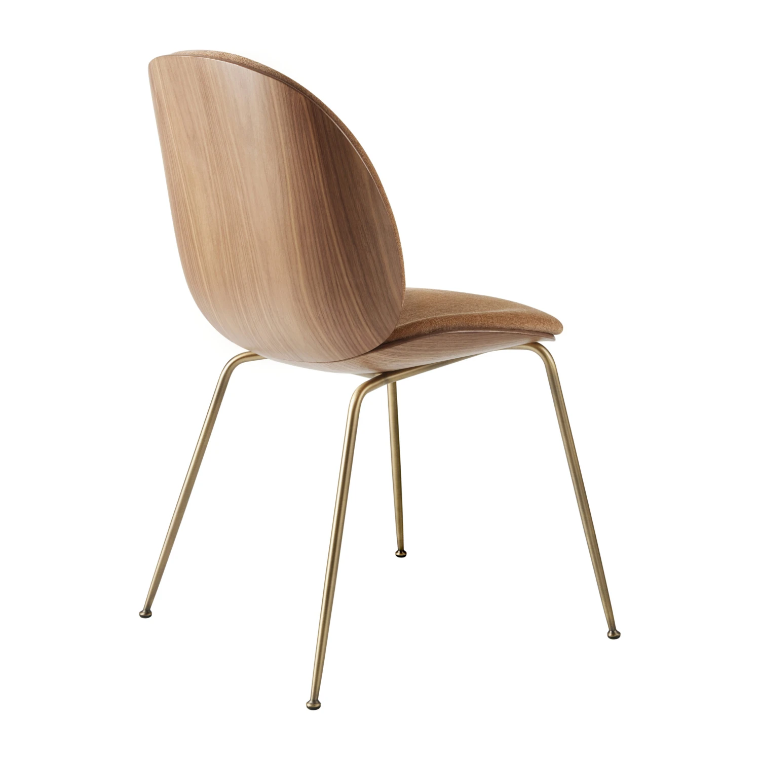 Gubi Beetle Etupuolelta Verhoiltu Tuoli Saksanpähkinä 5 Gubi Beetle Etupuolelta Verhoiltu Tuoli Saksanpähkinä - Image 3