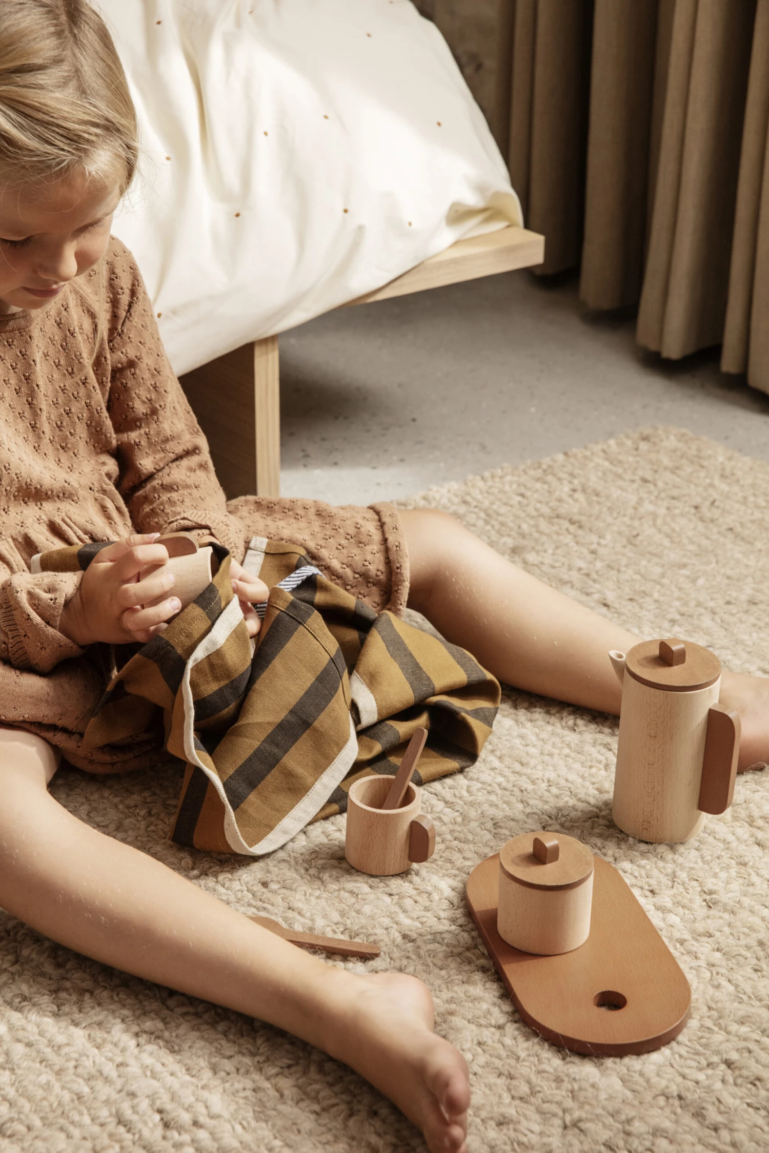 Ferm LIVING Shade Loop -matto S 140 X 200 Cm 5 Ferm LIVING Shade Loop -matto S 140 X 200 Cm - Image 3