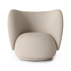 Ferm LIVING Rico Lounge Chair Bouclé