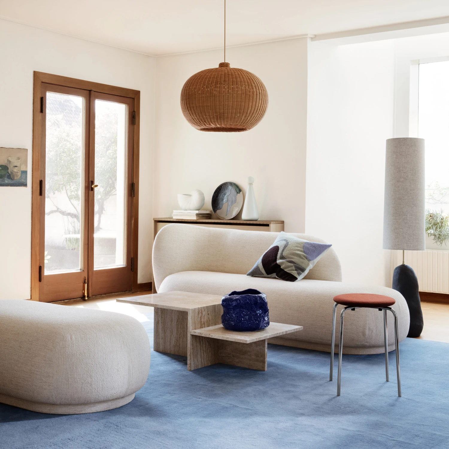 Ferm LIVING Rico Sohva Bouclé 4-istuttava 4 Ferm LIVING Rico Sohva Bouclé 4-istuttava - Image 2