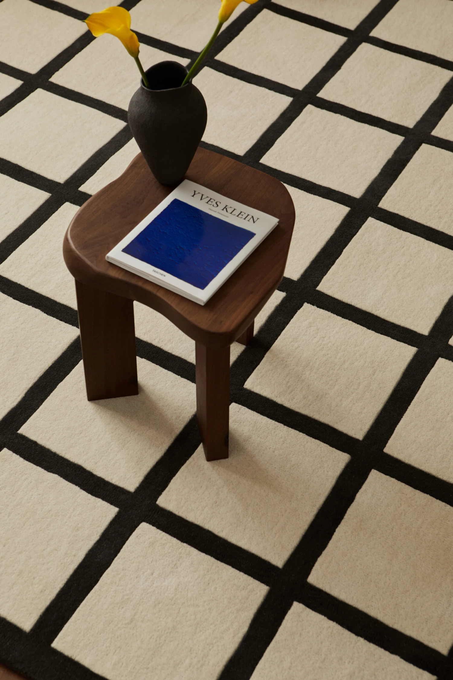 Avenue Checked Bone -villamatto 4 Avenue Checked Bone -villamatto - Image 2