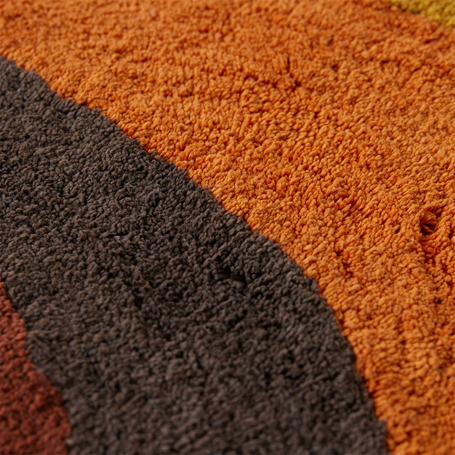 Retro Swirl Kylpyhuoneen Matto 90 X 120 Cm 4 Retro Swirl Kylpyhuoneen Matto 90 X 120 Cm - Image 2