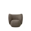 Ferm LIVING Rico Lounge Chair -nojatuoli -Muuto kauppa Rico lounge brown bfa3390630