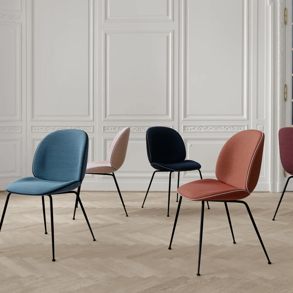 Gubi Beetle Dining Chair Fully Upholstered -tuoli 4 Gubi Beetle Dining Chair Fully Upholstered -tuoli - Image 2