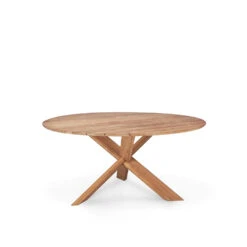 Circle Outdoor -ruokapöytä Tiikki -Muuto kauppa circle outdoor bord d136 teak2 33442f4ba6