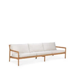 Jack Outdoor -sohva 3-istuttava Tiikki -Muuto kauppa jack soffa 3sits teak offwhite side 134b542ddb