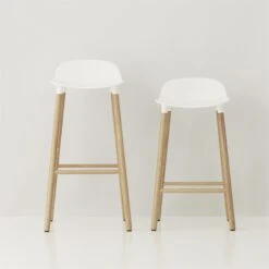 Normann Copenhagen Form Chair Baarijakkara Jalat Tammea -Muuto kauppa p 27593 01 05 d04732d7ac