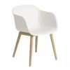 Muuto Fiber Chair Tuoli Käsinojilla Ja Puujaloilla -Muuto kauppa p 31164 01 01 24d664eecc